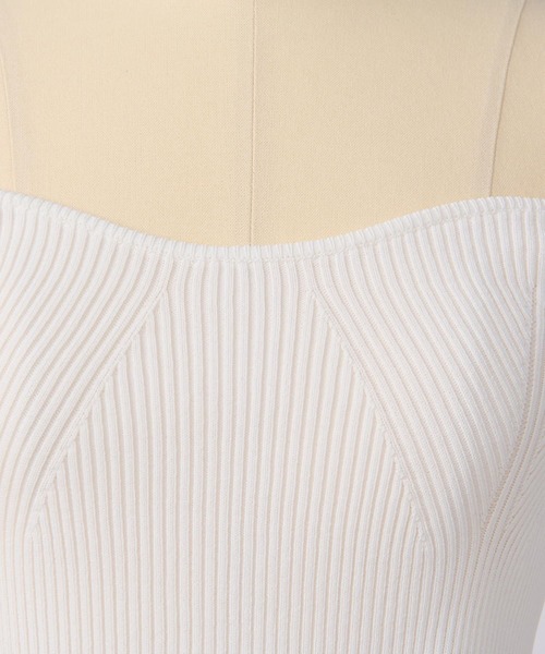 La boutique BonBon（ラブティックボンボン）の「クールタッチUVニットビスチェ（ニット/セーター・レディース・ホワイト/ブラック/グレイッシュベージュ・FREE）」の21枚目の写真