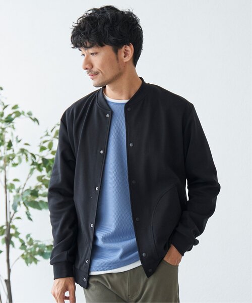 ikka（イッカ）の「テックストレッチボタンカーディガン（カーディガン/ボレロ・メンズ・グレー系その他/ブラック/ネイビー・S/M/L/XL）」の4枚目の写真