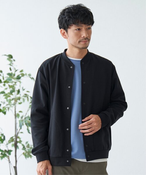 ikka（イッカ）の「テックストレッチボタンカーディガン（カーディガン/ボレロ・メンズ・グレー系その他/ブラック/ネイビー・S/M/L/XL）」の6枚目の写真