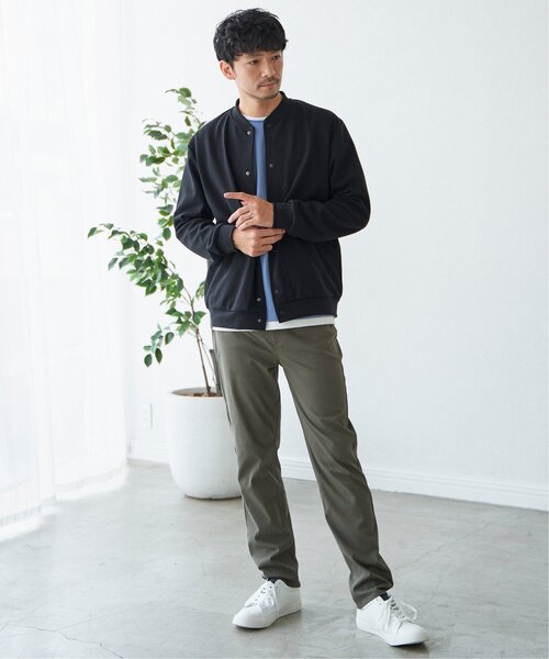 ikka（イッカ）の「テックストレッチボタンカーディガン（カーディガン/ボレロ・メンズ・グレー系その他/ブラック/ネイビー・S/M/L/XL）」の7枚目の写真