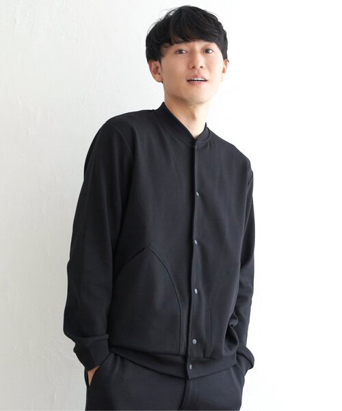 ikka（イッカ）の「テックストレッチボタンカーディガン（カーディガン/ボレロ・メンズ・グレー系その他/ブラック/ネイビー・S/M/L/XL）」の10枚目の写真