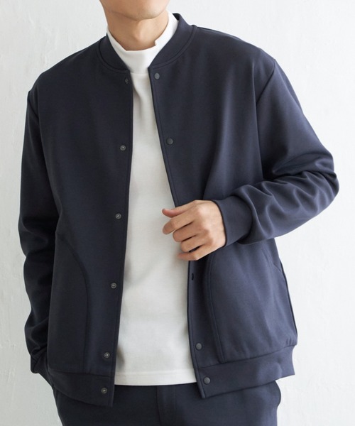ikka（イッカ）の「テックストレッチボタンカーディガン（カーディガン/ボレロ・メンズ・グレー系その他/ブラック/ネイビー・S/M/L/XL）」の3枚目の写真