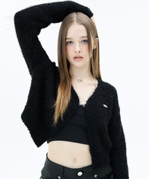 MZ 2-WAY GLITTER HOOD ZIP UP（パーカー）｜LUVISTRUE（ラヴイズ