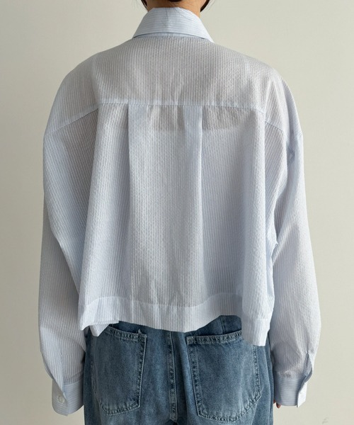 TODAYFUL - ガーゼストライプシャツ♡アメリ イエナ ロンハーマン キャナルジーン meer CANAL JEAN（キャナルジーン）の「El mar ストライプシャツ