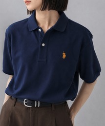 U.S. POLO ASSN.（ユーエスポロアッスン）の「【U.S. POLO ASSN. ユーエスポロアッスン】ワンポイントポニー刺繍 TC鹿の子 半袖ポロシャツ（ポロシャツ）」