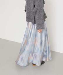 SENSE OF PLACE by URBAN RESEARCH | ボカシプリントロングスカート(スカート)