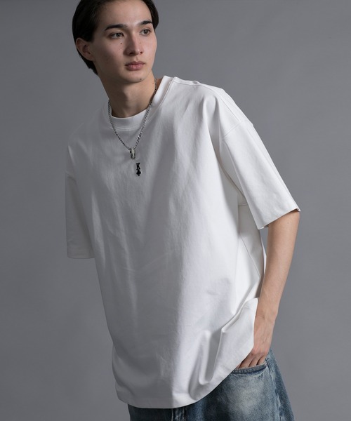 aimoha（アイモハ）の「【aimoha neo】HEAVY COTTON POKER T-SHIRT（Tシャツ/カットソー・メンズ・ブラック/パープル/ホワイト・LARGE/X-LARGE/XX-LARGE/XXX-LARGE）」の6枚目の写真