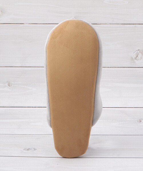 one'sterrace(ワンズテラス)の「◆ミモザ刺繍 ルームシューズ(ルームシューズ/スリッパ・レディース・アイボリー系8/グリーン系5/グレー系4・99)」の8枚目の写真