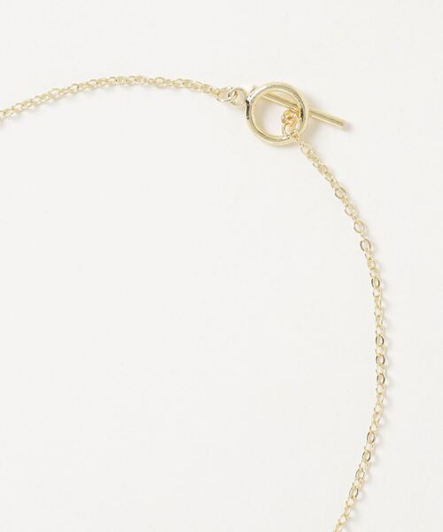 poiregnee（ポワニェ）の「［select］フラワーモチーフネックレス（ネックレス・レディース・ゴールド・FREE）」の3枚目の写真