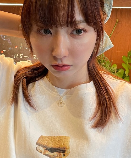 poiregnee（ポワニェ）の「［select］フラワーモチーフネックレス（ネックレス・レディース・ゴールド・FREE）」の5枚目の写真