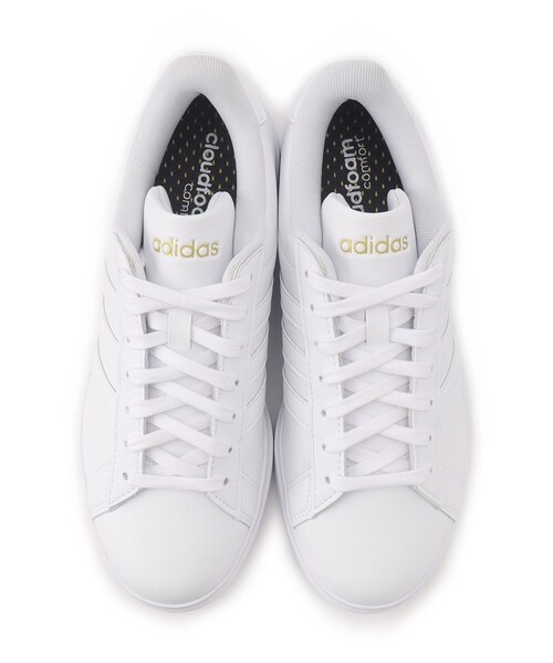 adidas(アディダス)の「adidas GRANDOCORT2.0w(スニーカー・レディース・ホワイト・35/45)」の5枚目の写真