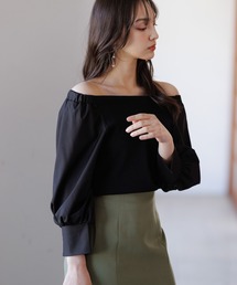 Andemiu | イソザイオフショルニット109440(ニット/セーター)