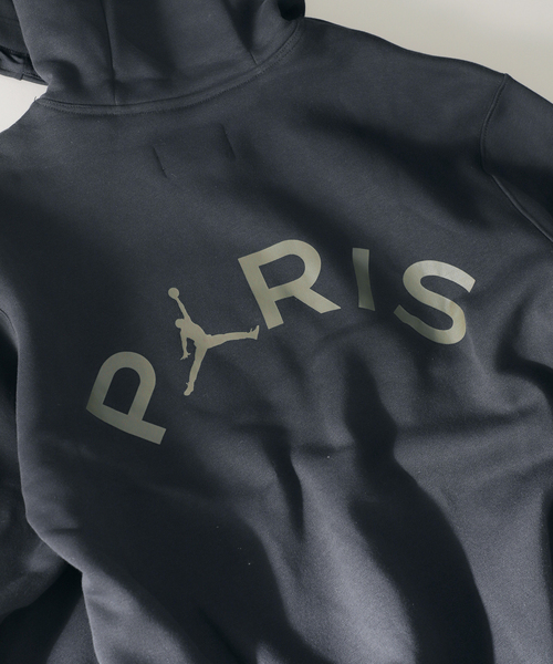 AIR JORDAN(エアジョーダン)の「【JORDAN × Paris Saint-Germain】MJ PSG HBR FLC PO FN5326-010(パーカー・メンズ・ブラック・SMALL/MEDIUM/LARGE/X-LARGE/XX-LARGE)」の3枚目の写真