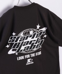 STARTER | STARTER BLACK LABEL プリント半袖Ｔシャツ ヘッドフォン・惑星(Tシャツ/カットソー)