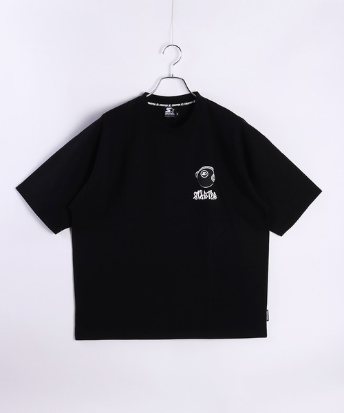 STARTER（スターター）の「STARTER BLACK LABEL プリント半袖Ｔシャツ ヘッドフォン・惑星（Tシャツ/カットソー・メンズ・スミクロ/グリーン/ホワイト/パープル/ホワイト系その他/ブラック・XL/M/L）」の20枚目の写真