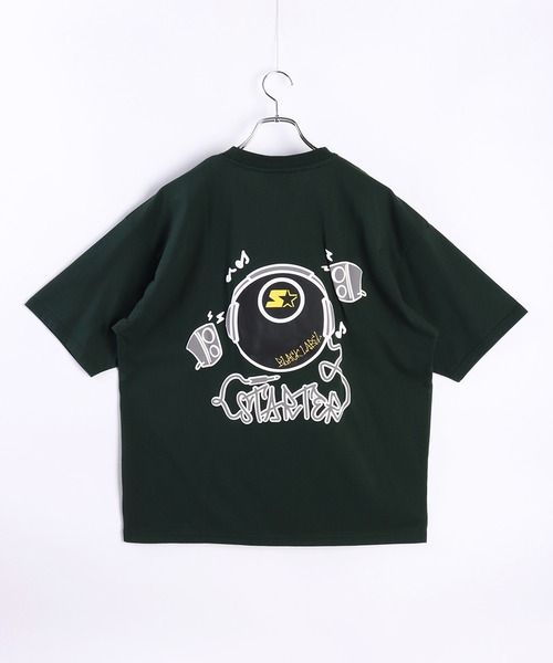 半袖Tシャツ　バッグ&ロゴTシャツ　ブラック　ボリーヌブロー　セブンフェアリー TOM & JERRY/トムとジェリー】プリント・刺繍 半袖クルーネック