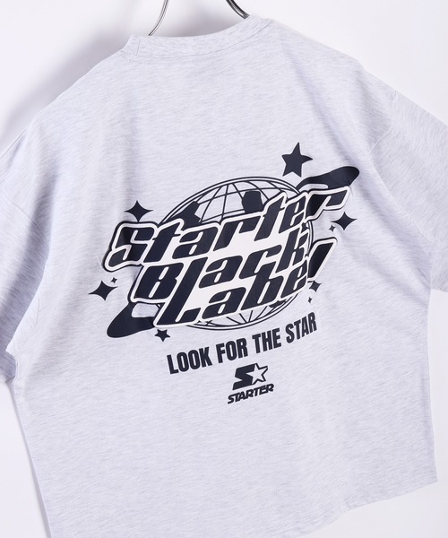 STARTER（スターター）の「STARTER BLACK LABEL プリント半袖Ｔシャツ ヘッドフォン・惑星（Tシャツ/カットソー・メンズ・スミクロ/グリーン/ホワイト/パープル/ホワイト系その他/ブラック・XL/M/L）」の15枚目の写真