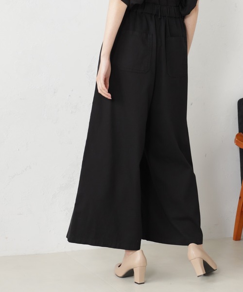FOUND GOOD(ファウンドグッド)の「タックバギーパンツ(その他パンツ・レディース・アイボリー/ベージュ/ブラック/グリーン系8/ブルー系5・S/M/L)」の9枚目の写真