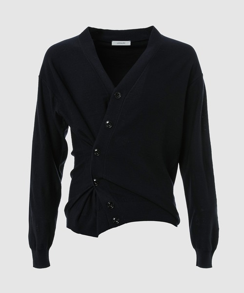 LEMAIRE（ルメール）の「RELAXED TWISTED CARDIGAN（カーディガン/ボレロ・メンズ・カーキ/ネイビー/ブラウン・S/XS）」の5枚目の写真