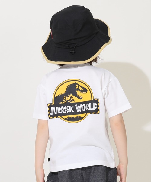 BABYDOLL（ベビードール）の「親子お揃い ジュラシックワールド ロゴ Tシャツ 9402K（Tシャツ/カットソー・キッズ・ホワイト/ブラック・100cm/110cm/120cm/130cm/90cm/140cm）」の6枚目の写真