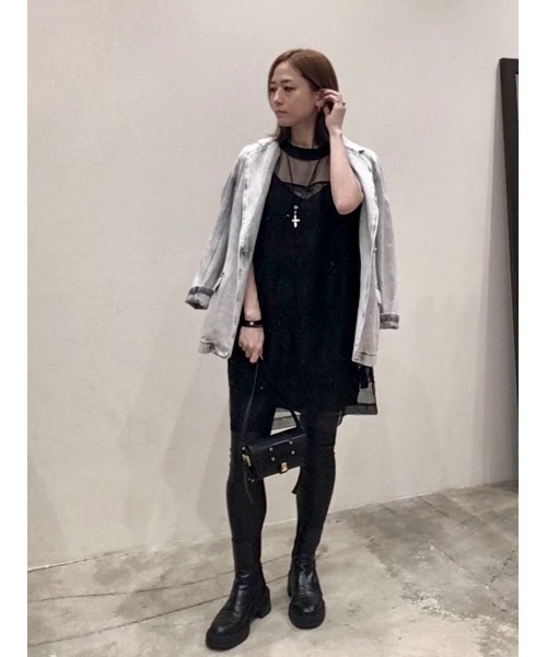 ALLSAINTS（オールセインツ）の「MIRO TURN LOCK LEATHER SATCHEL BAG | MIRO ターン ロック レザー サッチェル バッグ（ショルダーバッグ・レディース・ブラック・ONE SIZE）」の17枚目の写真