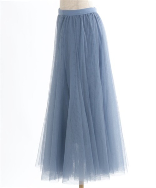 axes femme（アクシーズファム）の「ロングチュールスカート（スカート・レディース・ブルー/ブラック/ホワイト/ラベンダー/ミント/レッド/カーキ・FREE）」の12枚目の写真