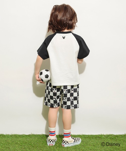 Disney/ディズニー】ミッキー総柄ハーフパンツ（その他パンツ