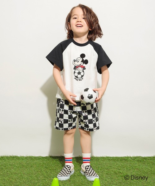Disney/ディズニー】ミッキー総柄ハーフパンツ（その他パンツ
