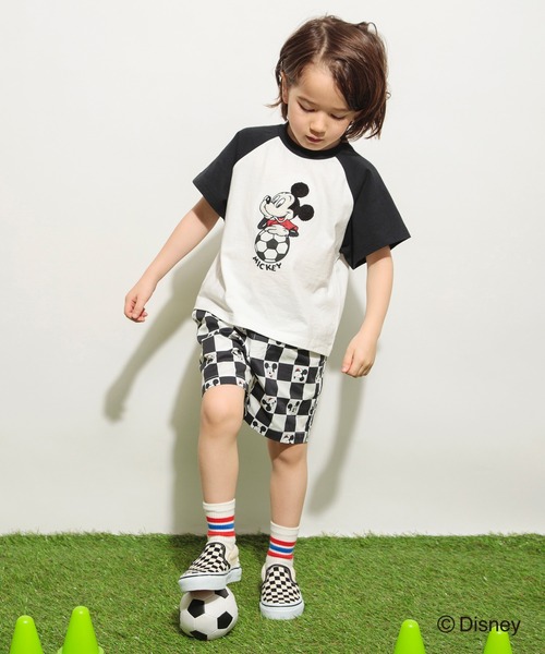 Disney/ディズニー】ミッキー総柄ハーフパンツ（その他パンツ