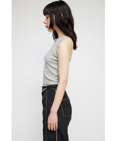 LAGUA GEM（ラグアジェム）の「METAL MOTIF タンクトップ（タンクトップ・レディース・ホワイト/ブラック/杢グレー・FREE）」の17枚目の写真