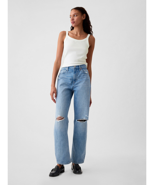 GAP(ギャップ)の「モダン リブ タンクトップ(タンクトップ・レディース・ホワイト/ブラック/ブラック系その他・M/S/XXS/XL/L/XS)」の8枚目の写真