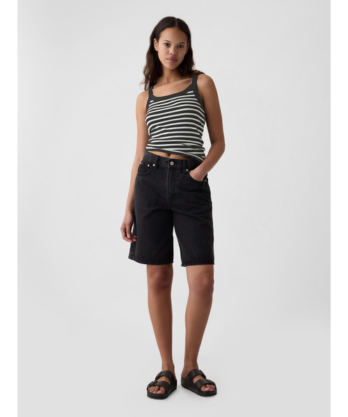 GAP(ギャップ)の「モダン リブ タンクトップ(タンクトップ・レディース・ホワイト/ブラック/ブラック系その他・M/S/XXS/XL/L/XS)」の9枚目の写真
