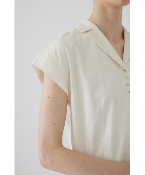 RIM.ARK(リムアーク)の「Waist narrow long dress(ワンピース・レディース・ライトブルー/オフホワイト/ブラック・38/36)」の15枚目の写真