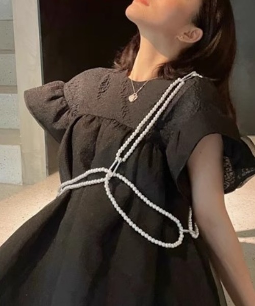Vipoa（ヴィポア）の「PEARL CHAIN HARNESS BELT（サスペンダー）」 - WEAR
