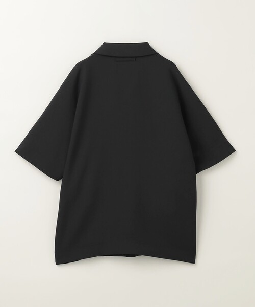 UNITED ARROWS & SONS by DAISUKE OBANA（ユナイテッドアローズアンドサンズバイダイスケオバナ）の「＜UNITED ARROWS & SONS by DAISUKE OBANA＞ Ⅰ D/SSL COACH SHIRTS/ショートスリーブシャツ（シャツ/ブラウス・メンズ・ネイビー/ブラック・L/M/S）」の20枚目の写真