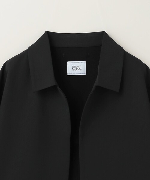 UNITED ARROWS & SONS by DAISUKE OBANA（ユナイテッドアローズアンドサンズバイダイスケオバナ）の「＜UNITED ARROWS & SONS by DAISUKE OBANA＞ Ⅰ D/SSL COACH SHIRTS/ショートスリーブシャツ（シャツ/ブラウス・メンズ・ネイビー/ブラック・L/M/S）」の21枚目の写真