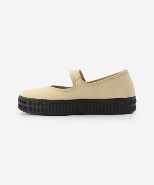 ALBEROLA（アルベローラ）の「Alberola |〈別注〉キャンバスストラップシューズ WOMEN（その他シューズ・レディース・ブラック/ベージュ・37/38/36）」の3枚目の写真