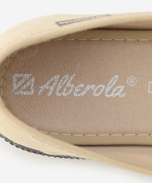 ALBEROLA（アルベローラ）の「Alberola |〈別注〉キャンバスストラップシューズ WOMEN（その他シューズ・レディース・ブラック/ベージュ・37/38/36）」の7枚目の写真
