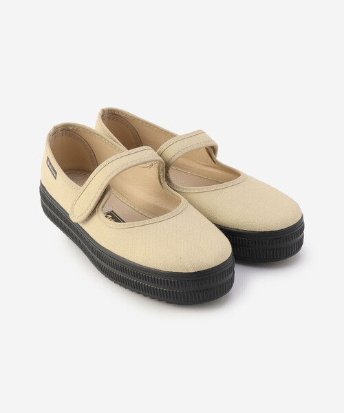 ALBEROLA（アルベローラ）の「Alberola |〈別注〉キャンバスストラップシューズ WOMEN（その他シューズ・レディース・ブラック/ベージュ・37/38/36）」の9枚目の写真