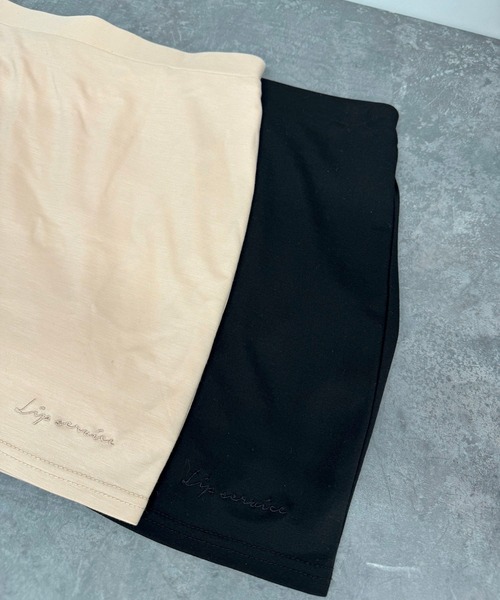 LIPSERVICE（リップサービス）の「ラインレスインナーショートパンツ（その他パンツ・レディース・ブラック/ベージュ・FREE）」の6枚目の写真