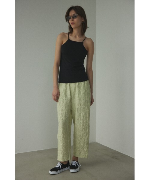 BLACK BY MOUSSY（ブラックバイマウジー）の「square neck camisole(スクエアネックキャミソール)（キャミソール・レディース・ブラック/ライトカーキ/オレンジ・1/2）」の11枚目の写真