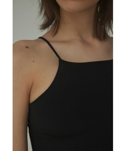 BLACK BY MOUSSY（ブラックバイマウジー）の「square neck camisole(スクエアネックキャミソール)（キャミソール・レディース・ブラック/ライトカーキ/オレンジ・1/2）」の8枚目の写真
