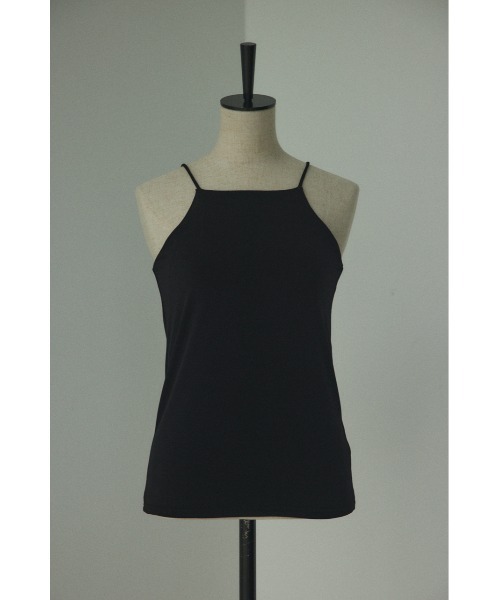 BLACK BY MOUSSY（ブラックバイマウジー）の「square neck camisole(スクエアネックキャミソール)（キャミソール・レディース・ブラック/ライトカーキ/オレンジ・1/2）」の6枚目の写真