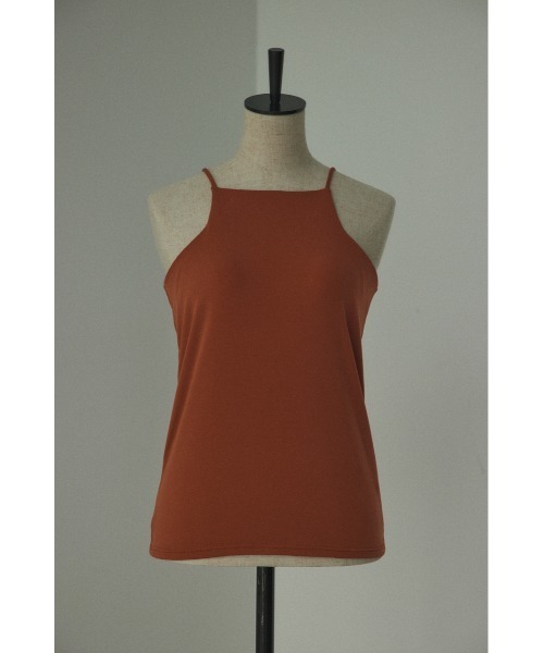 BLACK BY MOUSSY（ブラックバイマウジー）の「square neck camisole(スクエアネックキャミソール)（キャミソール・レディース・ブラック/ライトカーキ/オレンジ・1/2）」の16枚目の写真