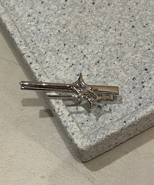 almo（アルモ）の「クロスダイヤスターヘアピン(BQ)（ヘアピン・レディース・シルバー・FREE）」の7枚目の写真