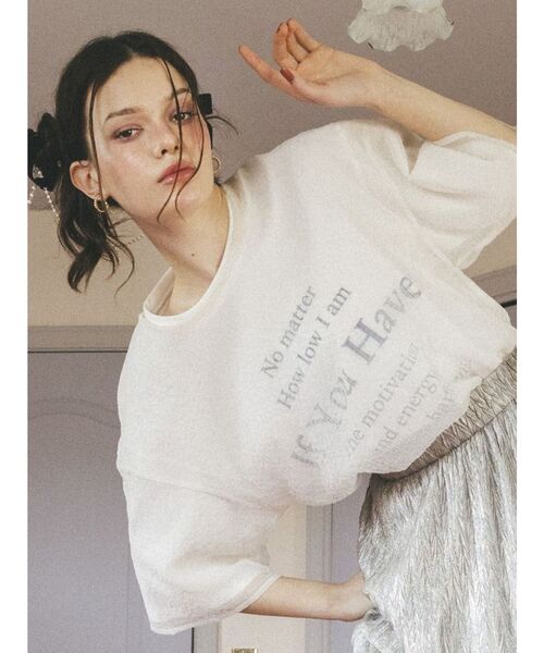 CALNAMUR(カルナムール)の「グリッターティアードスカート(スカート・レディース・シルバー/ピンク/グリーン・SMALL/MEDIUM)」の16枚目の写真