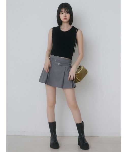 EMODA(エモダ)の「ギャザーハンドポーチバッグ(ハンドバッグ・レディース・カーキ/グレー/ブラック・FREE)」の9枚目の写真