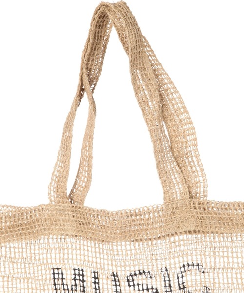 MAISON BENGAL(マイソンベンガル)の「【MAISON BENGAL】ジュートロゴトートバッグ(トートバッグ・レディース・ブラック/ベージュ・FREE)」の9枚目の写真