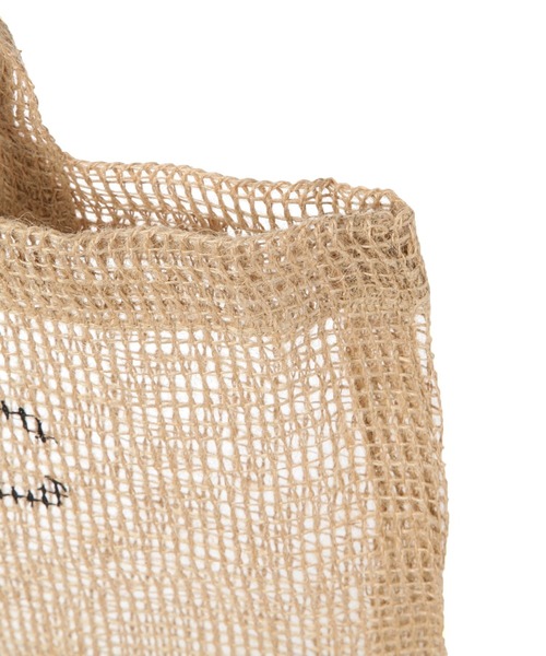 MAISON BENGAL(マイソンベンガル)の「【MAISON BENGAL】ジュートロゴトートバッグ(トートバッグ・レディース・ブラック/ベージュ・FREE)」の8枚目の写真