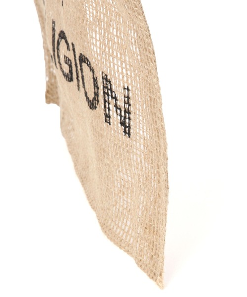 MAISON BENGAL(マイソンベンガル)の「【MAISON BENGAL】ジュートロゴトートバッグ(トートバッグ・レディース・ブラック/ベージュ・FREE)」の7枚目の写真